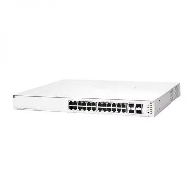 China Gepersonaliseerde JL684A 24-poort Gigabit PoE Switch met 10Gb SFP Network Switch Instant op 1930 370W Gepersonaliseerd en aanpasbaar Te koop