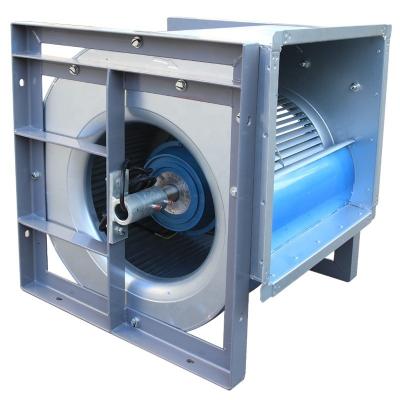 China Double-inlet high-efficiency centrifugal fans with external direct-drive motors and impellers with forward-curved blades for sale