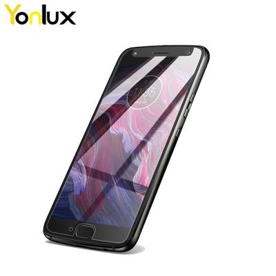 China Asahi 9H 2.5D Crystal Clear Tempered Glass Anti-Crash Price 0.33mm Screen Glass Protector For Moto X4 for sale