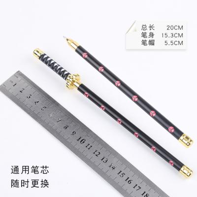 China Full Size Luxury Pen Signature Pen Zinc Alloy Material Double Sided Netting Ball Pen for sale