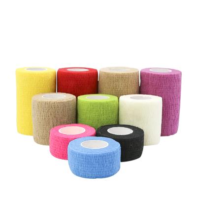 China Cohesive Elastic Non Woven Fabric Gauze Bandage Tape For Sports Safety for sale