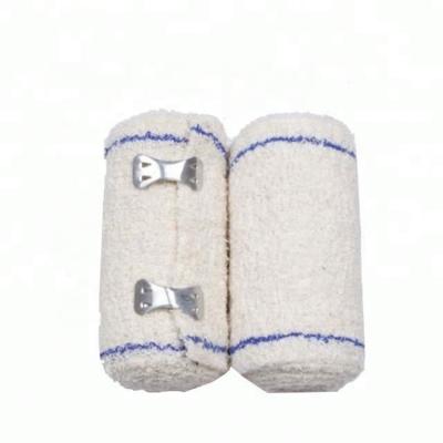 China Cotton Elastic Crepe Bandage Factory /Spandex/Polyester Cotton Elastic Surgical Crepe Bandage Wound Dressing Bandage for sale