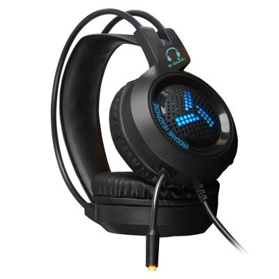 China 2022 Headphone Headset Over-Ear Wired Gaming Earphone V2000 7.1USB PC Noise Canceling Gaming Headset With Microphone for sale