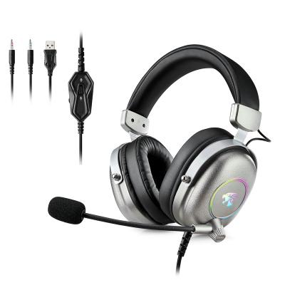 China High Quality Earphone China G9 Game Headsets With Microphone RGB Lights Stereo Gaming Headset 7.1USB Cable Hot Selling for sale