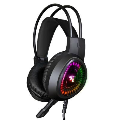 China Earphone China Hot Sales V1000 RGB Colorful Lights Online Course Headset Gaming Headset With Microphone For PS4/PC for sale