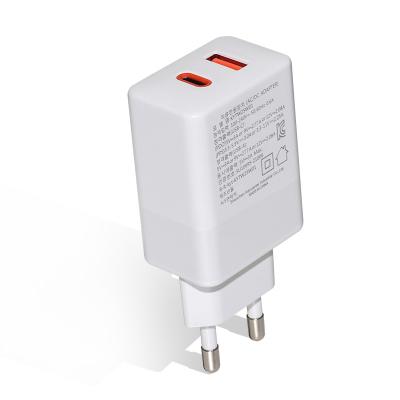 China New Product Mobile Phones Travel Wall Charger QC 3.0 PD 3.0 Mobile Phone Chargers EU/US/UK/AU/KOREA/KC Plug Fast Charging Fast Charger for sale