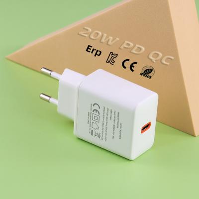 China KYT 20W 100-240V USB C Mobile Phones Power Adapter Type C Fast Charger Palladium QC3.0 PPS Mobile Phone USB Wall Charger For Phone 12 13 pro max for sale