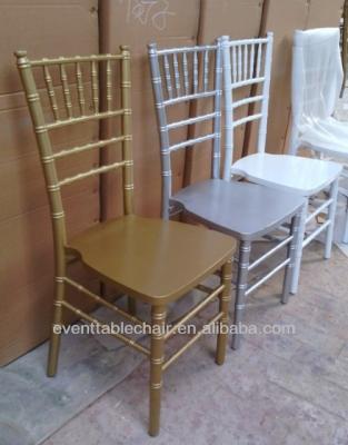 China cheap banquet wooden chiavari solid wood wedding tiffany chair for sale