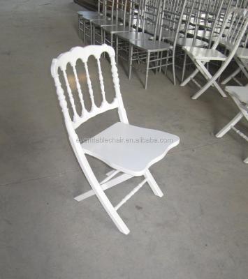 China High Quality Solid Wood Foldable Wood Fold Up Napoleon Chairs Wholesale for sale