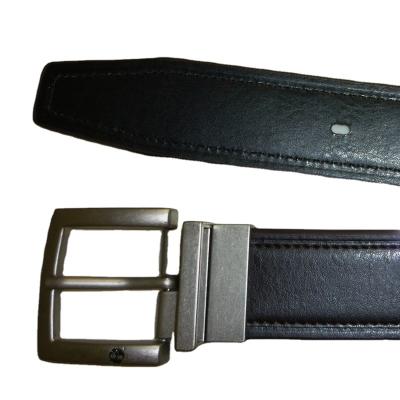 China PU Pin Reversible Buckle Casual Reversible Belt From China Professional Manufacturer Famous Brands Custom Designer Belts For Men for sale