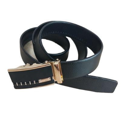 China High quality factory direct sales custom made casual buckle men branded automatic leather belts for sale