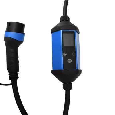 China 22KW Type - 2 Car Portable EV Charger Equipment Electric Vehicle Outdoor Charging Unit FE-AM2-32P3 for sale