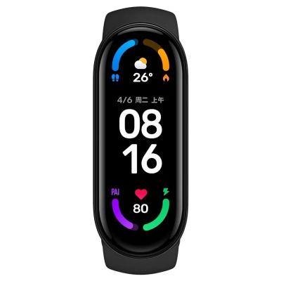 China 2021 Xiaomi MI Band 6 Wristband AMOLED Smart Colorful Screen Touch Screen Heart Rate Fitness Tracker Bluetoth 5.2 Waterproof Miband 6 Xiaomi for sale