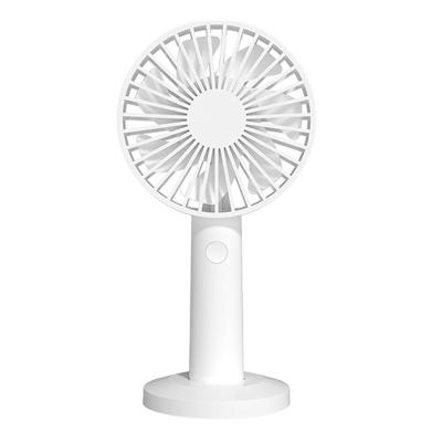 China Hotel Xiaomi Qualitell ZS6001 Table Fan Portable Rechargeable Electric Mini Fan Handheld Usb Small White Fan for sale