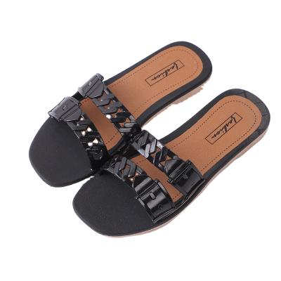 China Fashion Trend Good Quality Slippers Fancy Flat Slipper Hot Selling Indoor Slippers For Women for sale