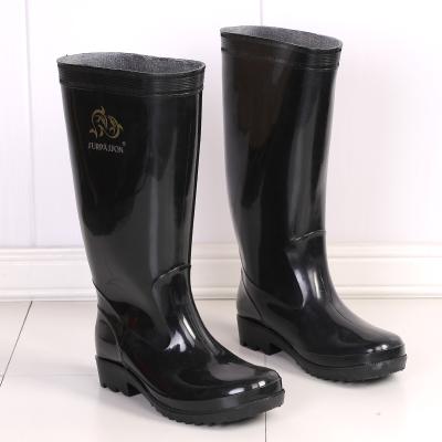 China High Quality Cheap Anti-Smell Oil Acid Rain Shoes Customized PVC Waterproof Rubber Men's Wellington Rain Boots Wholesale BootsBoots for sale