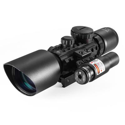 China Aluminium Alloy OEM Combo  M9  Scope    3-10X40 EG  Optics Sight Scope Red Green Illuminated With Red Dot Laser For Outdoor Activities for sale