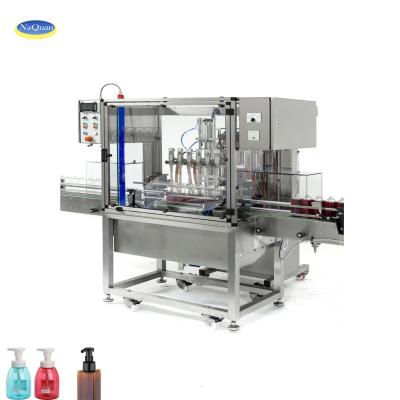 China Food Auto Linear Filling Capping Labeling Machine for sale