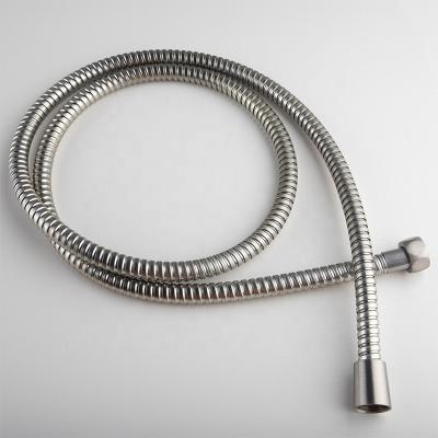 China S21512EA Stainless Steel Electrolysis Rain Resistant High Pressure Flexible Shower Hose PVC Spiral 1.5m Modern Double Air Chamber Lock for sale