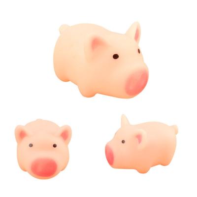 China Playing Cute Pink Cartoon Pig Toy Exhaling Pig Squeezing Fun Trigger Toys Mini Mochi Squishy Toys for sale