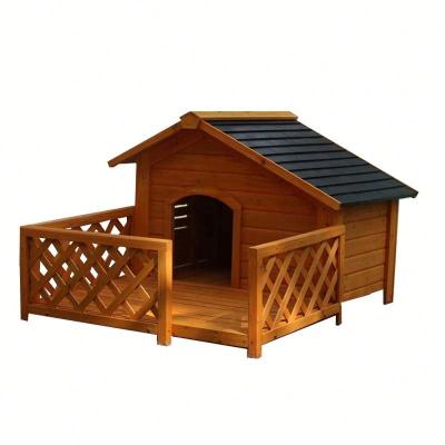 China Factory Direct Breathable Outdoor Movable Portable Kennel Cage Wooden Pet Kennel Large For Sale for sale