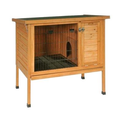 China Breathable On Sale Fully Assembled Industrial Cheap Wooden Rabbit Pet Cages for sale