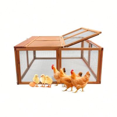 China Large Breathable Cheap Modern Pet Cage Small Animal House Bunny Cage Wooden Rabbit Hutch for sale