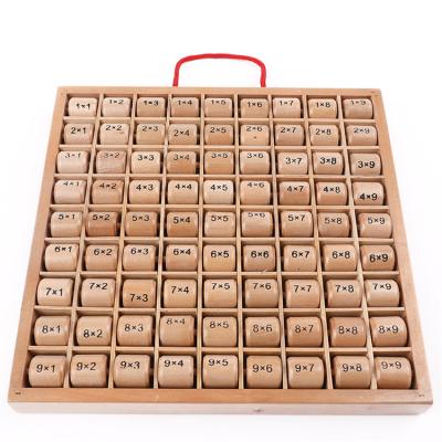 China DIY TOYS Factory Counting Toy Blocks Puzzles Board Math Games Nature Digital Learning Wooden Counting Blocks for sale