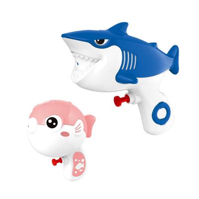 China Wholesale Eco Friendly Durable Bath Toy Plastic Shark Water Gun Water Gun Toys Pool Beach Summer Toy For Toddlers Kids for sale