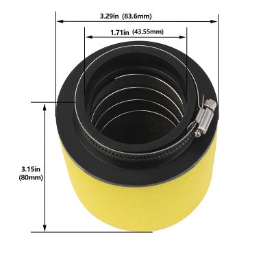 China Motorcycle 400 2x4 Engine Snorkel Filter Cleaner For Arctic Cat 0470-391 0470-322 375 400 454 500 Bearcat 2x4 4x4 FIS Auto MRP for sale