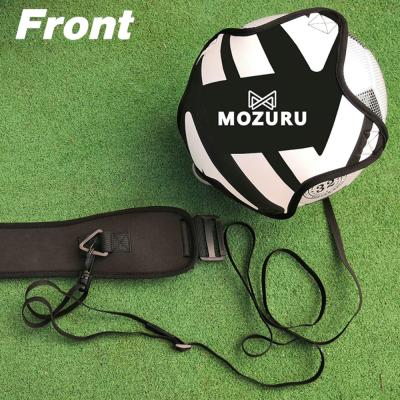 China Soccer Traning Wear Neoprene POM Adjustable Sports Goods Portable Football Kick Trainer Easy Soccer Training Equipment for sale