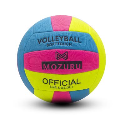 China Custom Logo Design Volleyball Ball Sports Training Game Volleyball For Adult Customized Size for sale