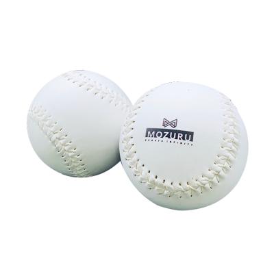 China Factory Direct Professional Outdoor Sports 12 Inch Cork Real Leather Softball Women Training Baseball for sale