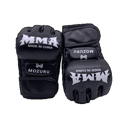 China Adults Professional Boxing Gloves High Quality PU Leather Boxing Gloves Custom Logo for sale