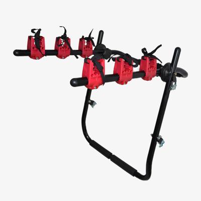 China Durable China Supplier Portable Foldable Bicycle Carrier 3 Heavy Duty Rack Car for sale