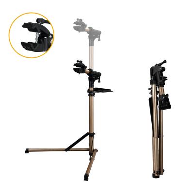 China Durable Home Shop Maintenance Height Adjustable Bicycle Repair Stand Work Stools for sale