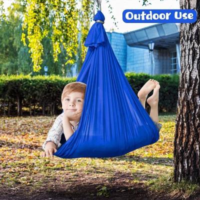 China 2022 New Product Dual Layer Modern Sensory Integration Equipment Joy Kinder Yoga Hammock Therapy Sensory Oscillation For Kids for sale