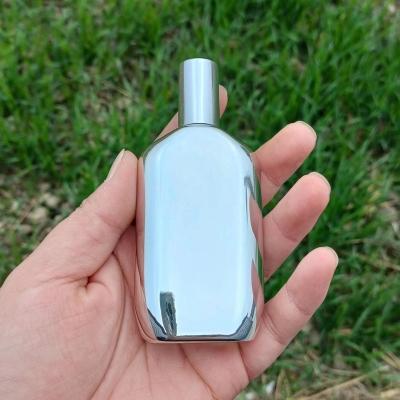 China 2022 Latest Elegant Personal Care Maniacs 50Ml Spray AluSquare Empty Women Customize Round Cap Glass Spray Perfume Bottles With Box for sale