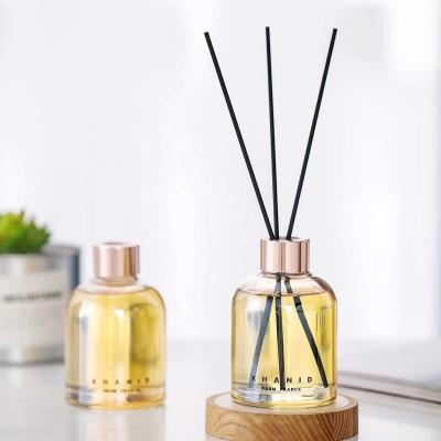 China Wholesale Recyclable Recyclable Beautiful Reed Diffuser Bottle Luxury Glass Reed Diffuser Bottle Reed Diffuser Bottle With Screw Cap for sale