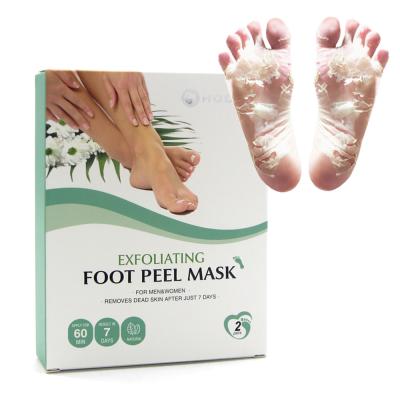 China Hot Selling Foot Fruit Scents Exfoliating Foot Mask Peeling Whitening Mask Moisturizing for sale