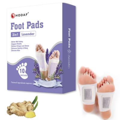 China OEM Natural Plant Hotsale Foot Patch Herbal Foot Patch Ginger Detox Foot Patch for sale