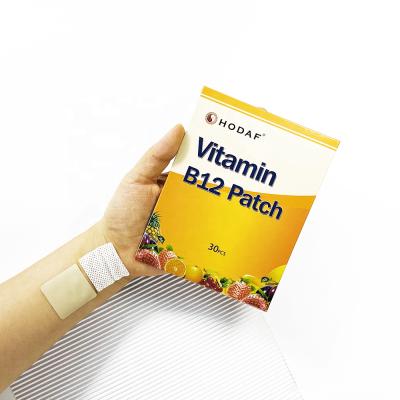 China Transdermal Patch B12 In Supply Eco-Friendly Daily Vitamin Energy And Multi Vitamin Patches for sale