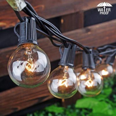 China Festival 100ft Globe G40 String Lights Outdoor Christmas Lights String Villages for sale