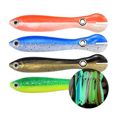 China Sample Available Hot Sale Custom Plastic Minnow Loach Fishing Sinking Soft Lure for sale