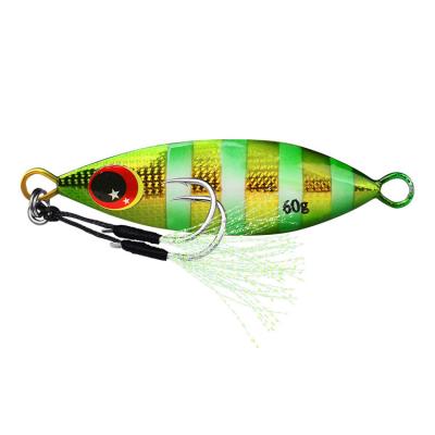 China Hot Sale Weihai Lead Metal 10g 20g 30g 40g 60g Fast Lead Flat Iron Metal Baits Jig Sinking Bait By Sea Water for sale