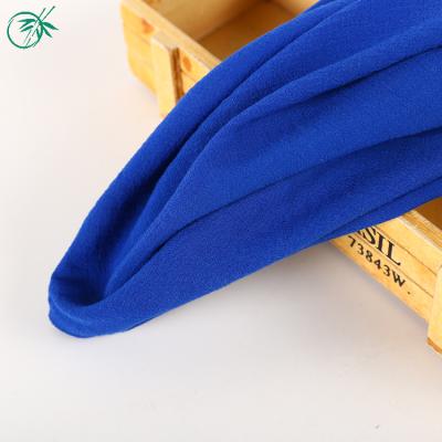 China Shaoxing Textile Co Ltd Factory Price Crepe Gauze Light Sustainable Cotton Fabric For Mask for sale