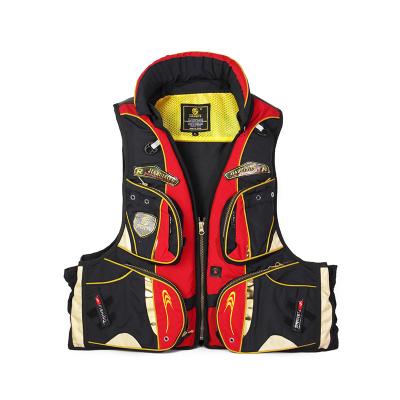 China Large Adult Marine Professional Surfing Drift Vest Water Skiing Buoyancy Water Swimming Rescue Fishing Life Vest for sale