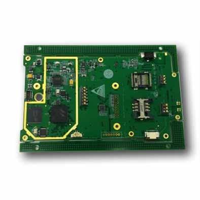 China FR4 CEM1 CEM3 Control Board Factory Prototype Aluminum Double Sided PCB for sale