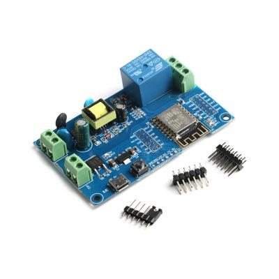 China FR4 CEM1 CEM3 ESP8266 WiFi ESP-12F Relay Module Aluminum Single Development Board for sale