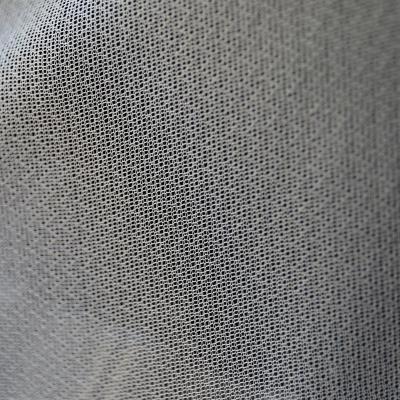 China Water Soluble Elastic Woven Circular Knitted Fabric Fusion Interlining With PA/PES Double Stitch W50D for sale